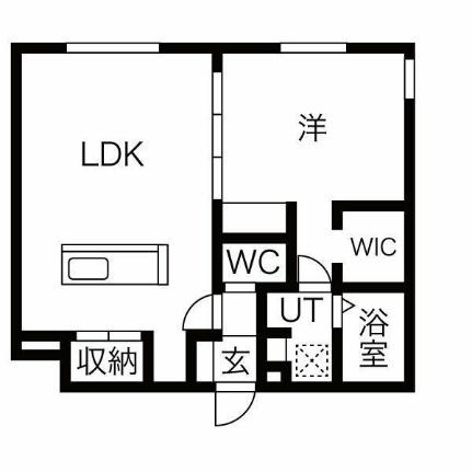 仮）Ｒーｆｉｎｏ北8条 407｜北海道札幌市中央区北八条西２０丁目(賃貸マンション1LDK・4階・45.45㎡)の写真 その2