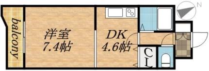 シティラローレンス 502｜北海道札幌市豊平区中の島一条３丁目(賃貸マンション1DK・5階・28.92㎡)の写真 その2
