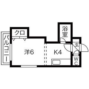 グリーンホームズ 207｜北海道札幌市豊平区平岸四条１３丁目(賃貸マンション1DK・2階・24.72㎡)の写真 その2