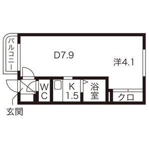 カサデューク澄川81 301｜北海道札幌市南区澄川四条１丁目(賃貸マンション1DK・3階・28.00㎡)の写真 その2