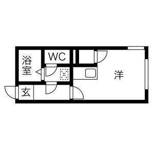 グァレンテ澄川 0209 ｜ 北海道札幌市南区澄川一条３丁目（賃貸アパート1R・2階・19.00㎡） その2