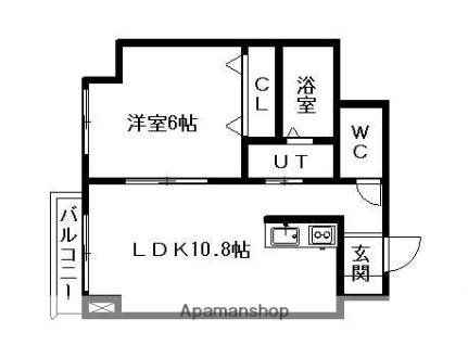 Ｎ35ＦＵＪＩＩＭＳ 903｜北海道札幌市東区北三十五条東１丁目(賃貸マンション1LDK・9階・39.44㎡)の写真 その2