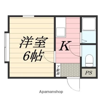 アップルハウス北34条III 201｜北海道札幌市北区北三十四条西１１丁目(賃貸アパート1K・2階・17.95㎡)の写真 その2