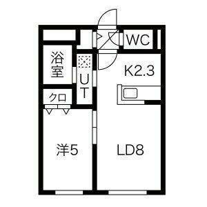 オッペンハイム元町 105｜北海道札幌市東区北二十二条東１５丁目(賃貸マンション1LDK・1階・34.04㎡)の写真 その2