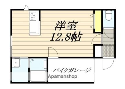 Ｌｉｖｉｎｇ　ｗｉｔｈ　Ｍｏｔｏ　発寒3．3 102｜北海道札幌市西区発寒三条３丁目(賃貸マンション1K・1階・38.19㎡)の写真 その2