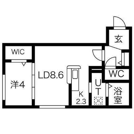 プルミエールメゾン琴似 412｜北海道札幌市西区琴似一条５丁目(賃貸マンション1LDK・4階・35.76㎡)の写真 その2