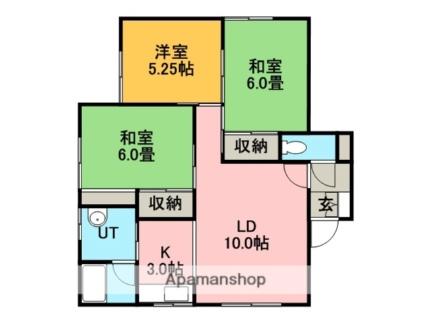 東ハイツ 102 ｜ 北海道札幌市手稲区前田二条１１丁目（賃貸アパート3LDK・1階・63.11㎡） その2