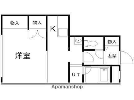 エステート北郷 205｜北海道札幌市白石区北郷五条４丁目(賃貸マンション1K・2階・31.65㎡)の写真 その2