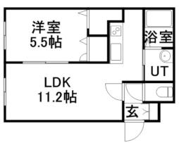 白石駅 4.4万円