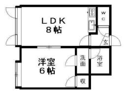 福住駅 3.9万円