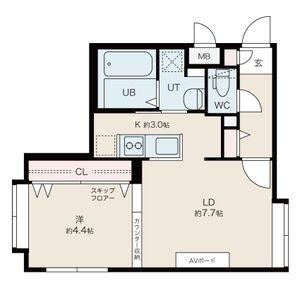 ＣＲＥＡ新札幌 102｜北海道札幌市厚別区厚別南２丁目(賃貸マンション1LDK・1階・36.73㎡)の写真 その2