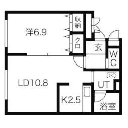 苗穂駅 4.2万円