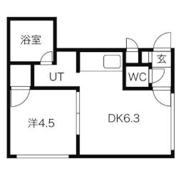 菊水駅 3.5万円