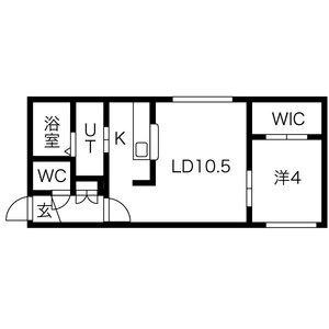 Ａｓｓｅｔ　Ｈｏｍｅ　Ｈｉｒａｇｉｓｈｉ 401 ｜ 北海道札幌市豊平区平岸二条３丁目（賃貸マンション1LDK・4階・35.10㎡） その2