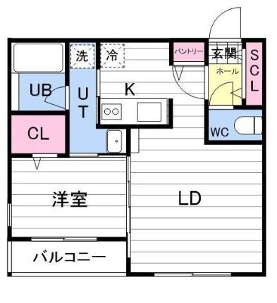 ＣＡＲＲＥＲＡ栄通 302 ｜ 北海道札幌市白石区栄通１３丁目（賃貸マンション1LDK・3階・35.27㎡） その2