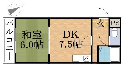メゾン24 108｜北海道札幌市中央区南二十六条西１３丁目(賃貸マンション1DK・1階・30.40㎡)の写真 その2