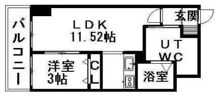 レジディア大通西 909｜北海道札幌市中央区大通西８丁目(賃貸マンション1LDK・9階・31.80㎡)の写真 その2