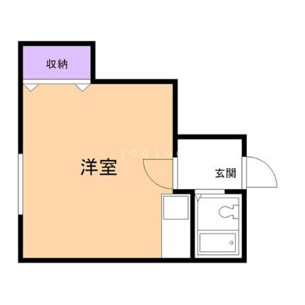 第二辻口荘 1｜北海道札幌市中央区北三条西３０丁目(賃貸アパート1K・2階・8.00㎡)の写真 その2