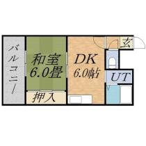北海道札幌市中央区北六条西１８丁目（賃貸マンション1DK・2階・30.86㎡） その2