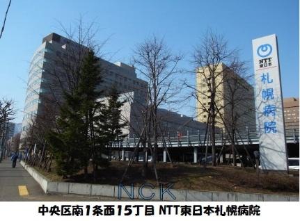 画像17:NTT札幌病院(病院)まで219m