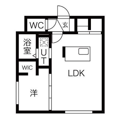 仮）Ｒーｆｉｎｏ北8条 101｜北海道札幌市中央区北八条西２０丁目(賃貸マンション1LDK・1階・35.37㎡)の写真 その2