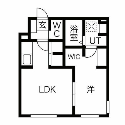 仮）Ｒーｆｉｎｏ北8条 403｜北海道札幌市中央区北八条西２０丁目(賃貸マンション1LDK・4階・35.37㎡)の写真 その2