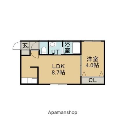 ライフジュエル美術館前 401｜北海道札幌市中央区北二条西１８丁目(賃貸マンション1LDK・4階・29.83㎡)の写真 その2