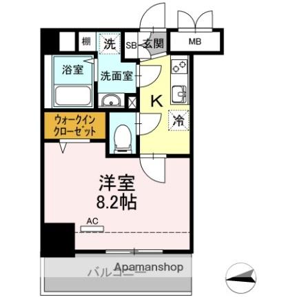 レガーロ仙台駅東 606｜宮城県仙台市宮城野区榴ケ岡(賃貸マンション1K・6階・28.55㎡)の写真 その2