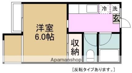 ラズベリー中山 105｜宮城県仙台市青葉区中山４丁目(賃貸マンション1K・1階・25.54㎡)の写真 その2