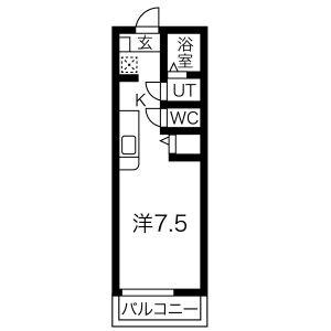 スペチアーレ 302｜宮城県仙台市宮城野区五輪１丁目(賃貸アパート1K・3階・24.22㎡)の写真 その2