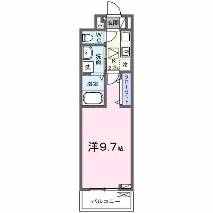 杜の風　原町II 103｜宮城県仙台市宮城野区原町４丁目(賃貸アパート1K・1階・28.87㎡)の写真 その2