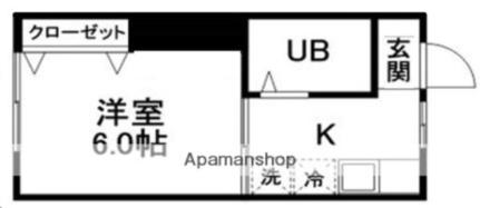 ピースフル仙台駅北（家具家電付） 205｜宮城県仙台市青葉区小田原５丁目(賃貸アパート1K・2階・20.20㎡)の写真 その2