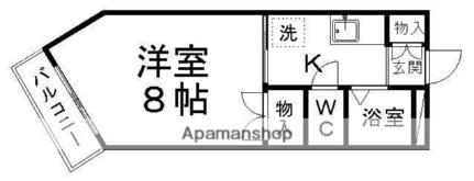 コーポシオン 202｜宮城県仙台市青葉区桜ケ丘７丁目(賃貸アパート1K・2階・24.60㎡)の写真 その2