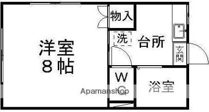 グランデール北仙台 101 ｜ 宮城県仙台市青葉区堤町２丁目（賃貸アパート1K・1階・23.40㎡） その2