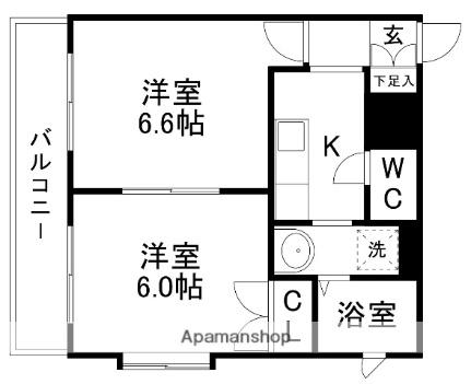 宮城県仙台市泉区泉中央１丁目(賃貸マンション1LDK・3階・35.40㎡)の写真 その2