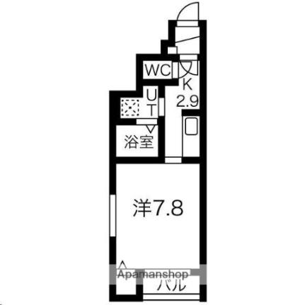 宮城県仙台市青葉区堤町３丁目(賃貸アパート1K・1階・25.53㎡)の写真 その2