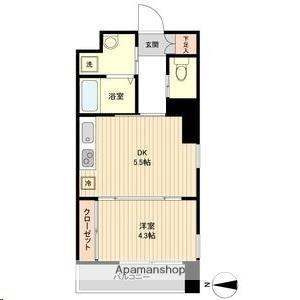 宮城県仙台市青葉区片平１丁目（賃貸マンション1DK・8階・28.28㎡） その2