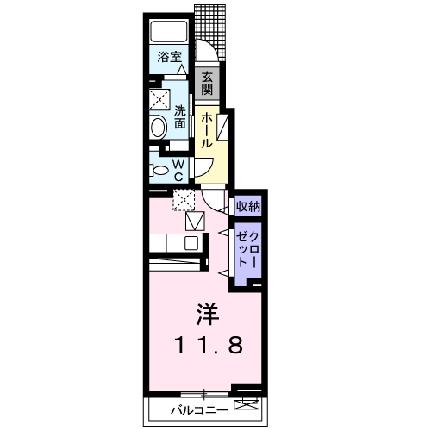 グランコートＳＫIII 102 ｜ 宮城県仙台市青葉区下愛子字畑合（賃貸アパート1K・1階・34.15㎡） その2