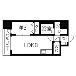 北四番丁駅 8.5万円