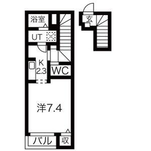 アルバトロス川内 203｜宮城県仙台市青葉区川内山屋敷(賃貸アパート1K・2階・31.26㎡)の写真 その2