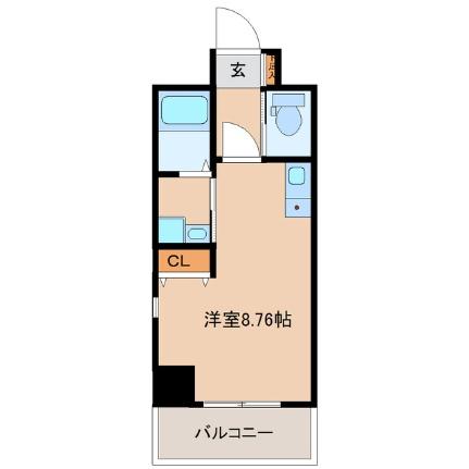 ＬＵＮＡ仙台東口  ｜ 宮城県仙台市宮城野区榴岡４丁目（賃貸マンション1R・10階・24.32㎡） その2