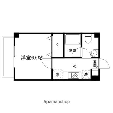 メゾンＨｅｉｓｅｉ ｜宮城県仙台市宮城野区平成１丁目(賃貸マンション1K・1階・22.05㎡)の写真 その2