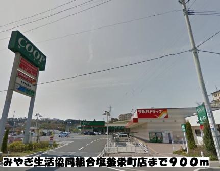 画像13:みやぎ生活協同組合塩釜栄町店(スーパー)まで900m