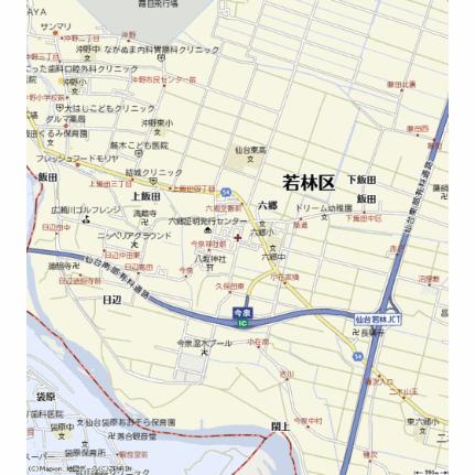 サンハイツ門暮Ａ ｜宮城県仙台市若林区今泉１丁目(賃貸アパート3DK・1階・42.12㎡)の写真 その7