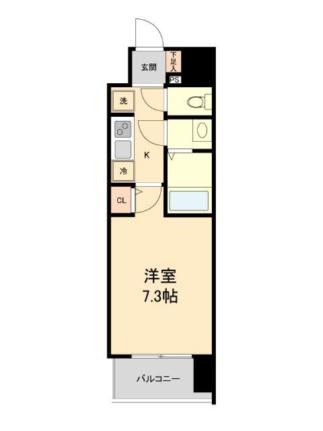 ＨＦ仙台本町レジデンス 0304｜宮城県仙台市青葉区本町２丁目(賃貸マンション1K・3階・23.94㎡)の写真 その2