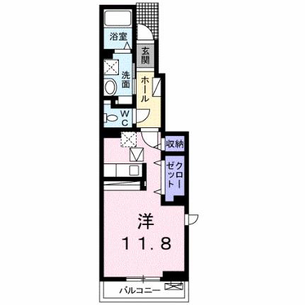 メゾン　ド　エクラII 101 ｜ 宮城県仙台市太白区中田町字法地南（賃貸アパート1R・1階・34.15㎡） その2