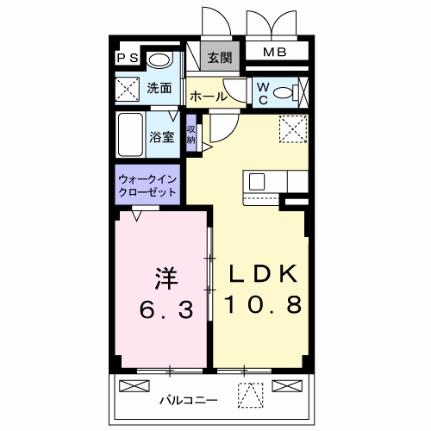 ドゥ・セードル利府 302｜宮城県宮城郡利府町新中道２丁目(賃貸マンション1LDK・3階・41.30㎡)の写真 その2