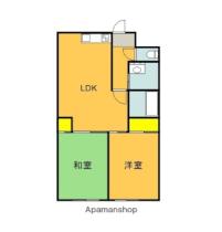 サンパレス國分 203 ｜ 福島県郡山市台新１丁目（賃貸マンション2LDK・2階・63.00㎡） その2