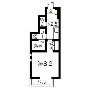 プルミール 105｜福島県郡山市字五百渕西(賃貸アパート1K・1階・28.27㎡)の写真 その2