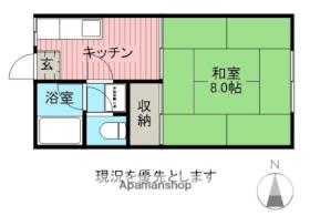 光ハイムＢ 102 ｜ 福島県会津若松市一箕町大字八幡字滝沢（賃貸アパート1K・1階・26.40㎡） その2